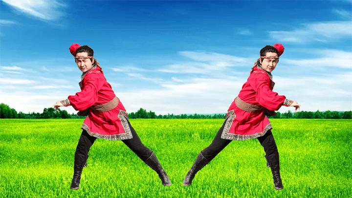 糖豆张新老师蒙古舞《美丽的草原我的家》基础入门适合大众