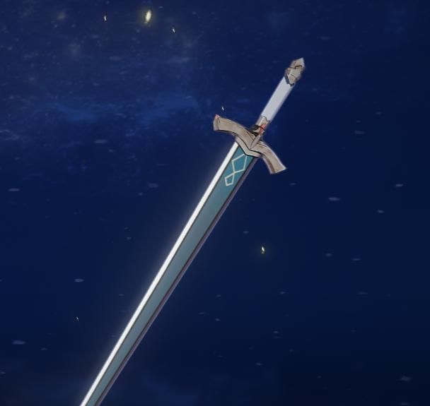 原神:宣传图上的旅行者拿的什么武器?2星也太惨了!