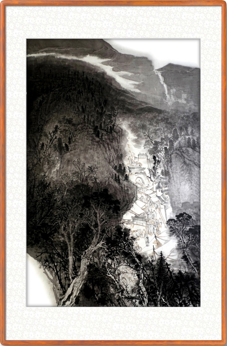 画作欣赏拥一份闲情守一份清静画家石磊作品欣赏