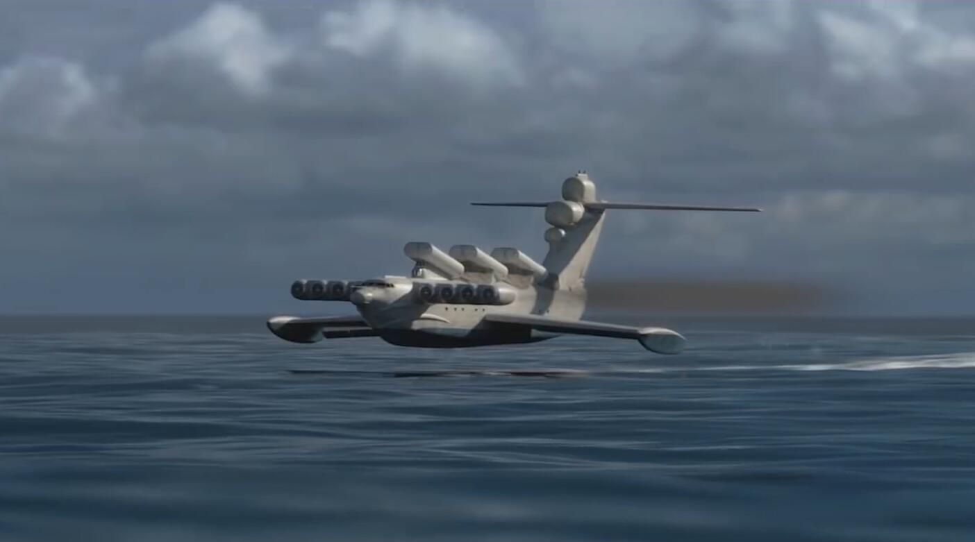 地效飞行器祖师爷的前世今生,里海怪物强在哪里?又因何被淘汰