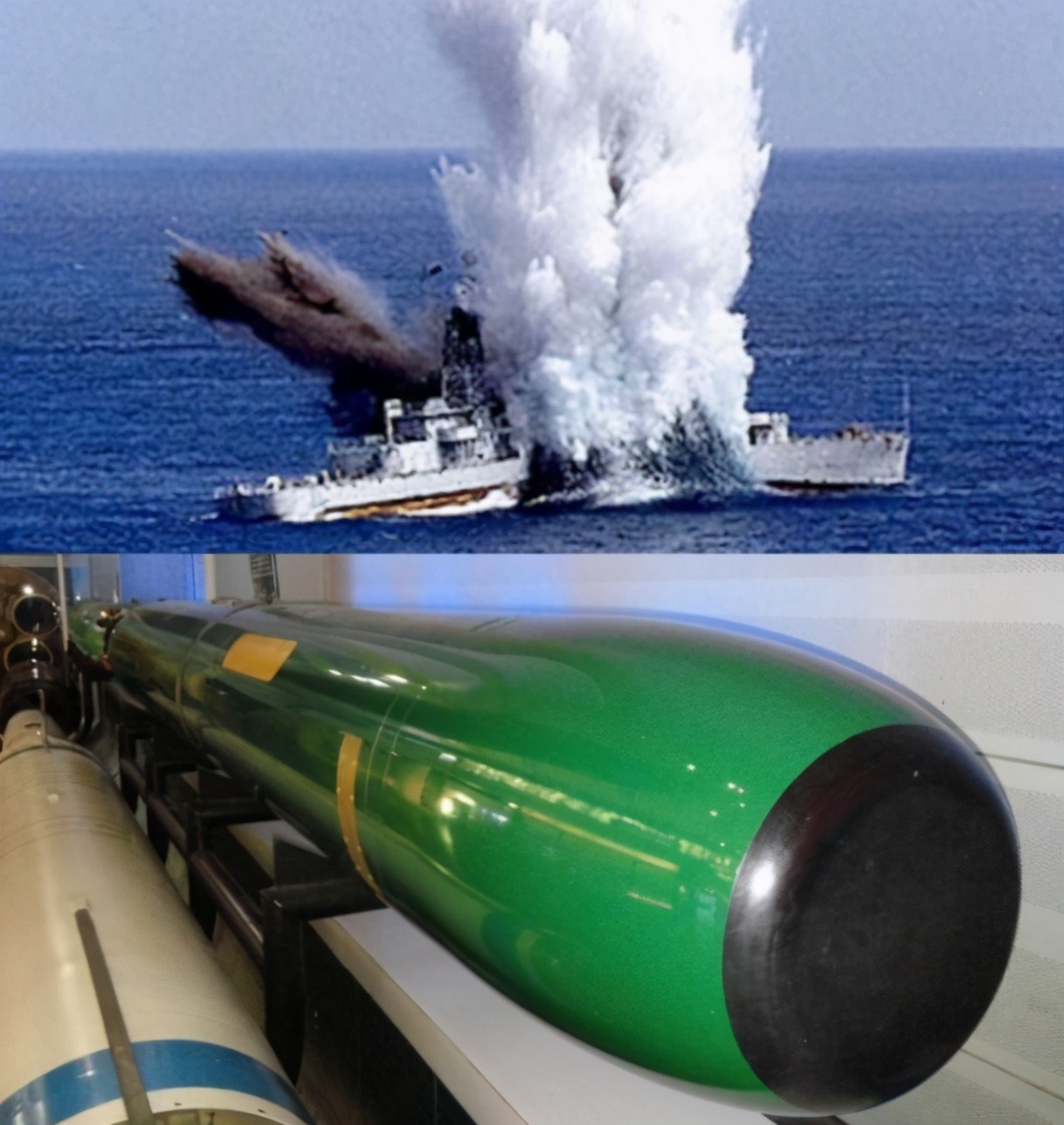 一发鱼雷将驱逐舰拦腰打断导弹却做不到为何鱼雷威力这么大