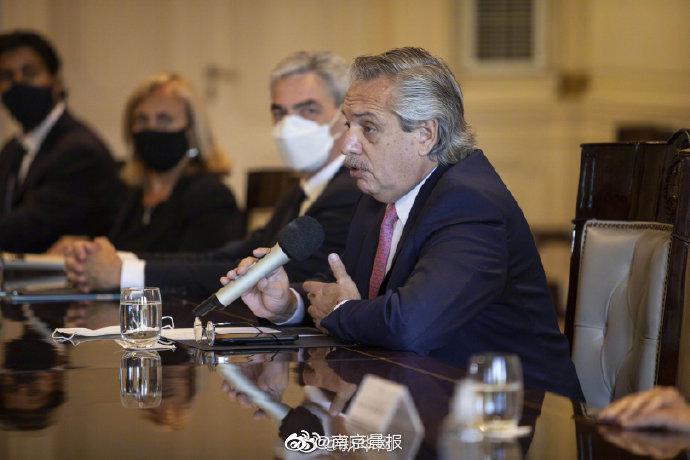 阿根廷总统新冠抗原检测阳性