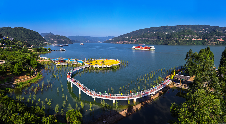 大周十里滨江长廊&nbsp;骆仁新&nbsp;摄