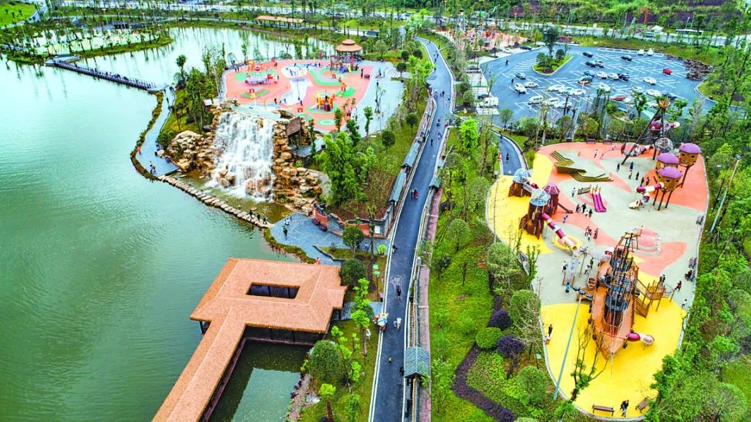 枫香湖儿童公园 图:璧山发布