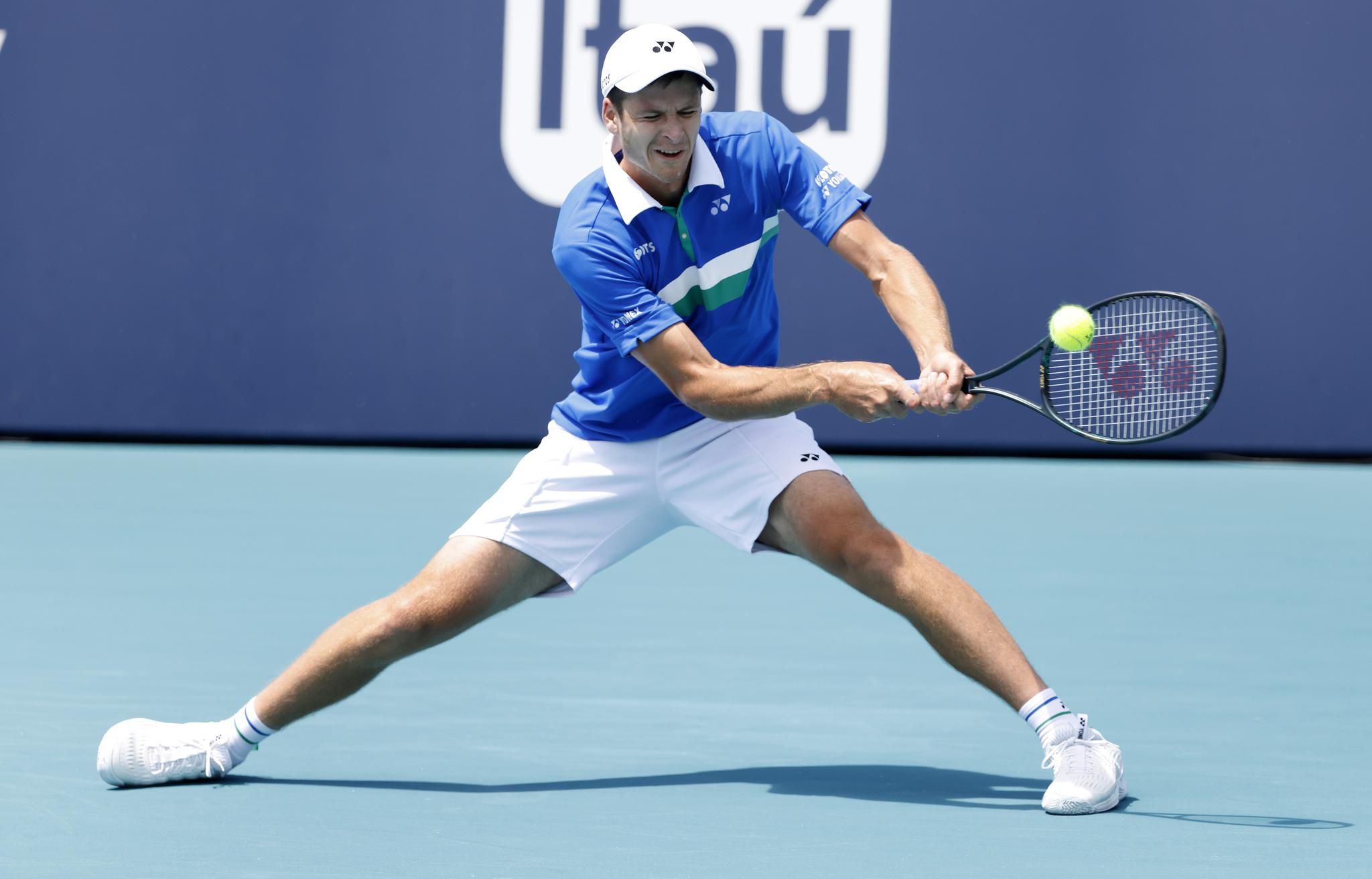 网球迈阿密公开赛胡尔卡奇夺得男单冠军