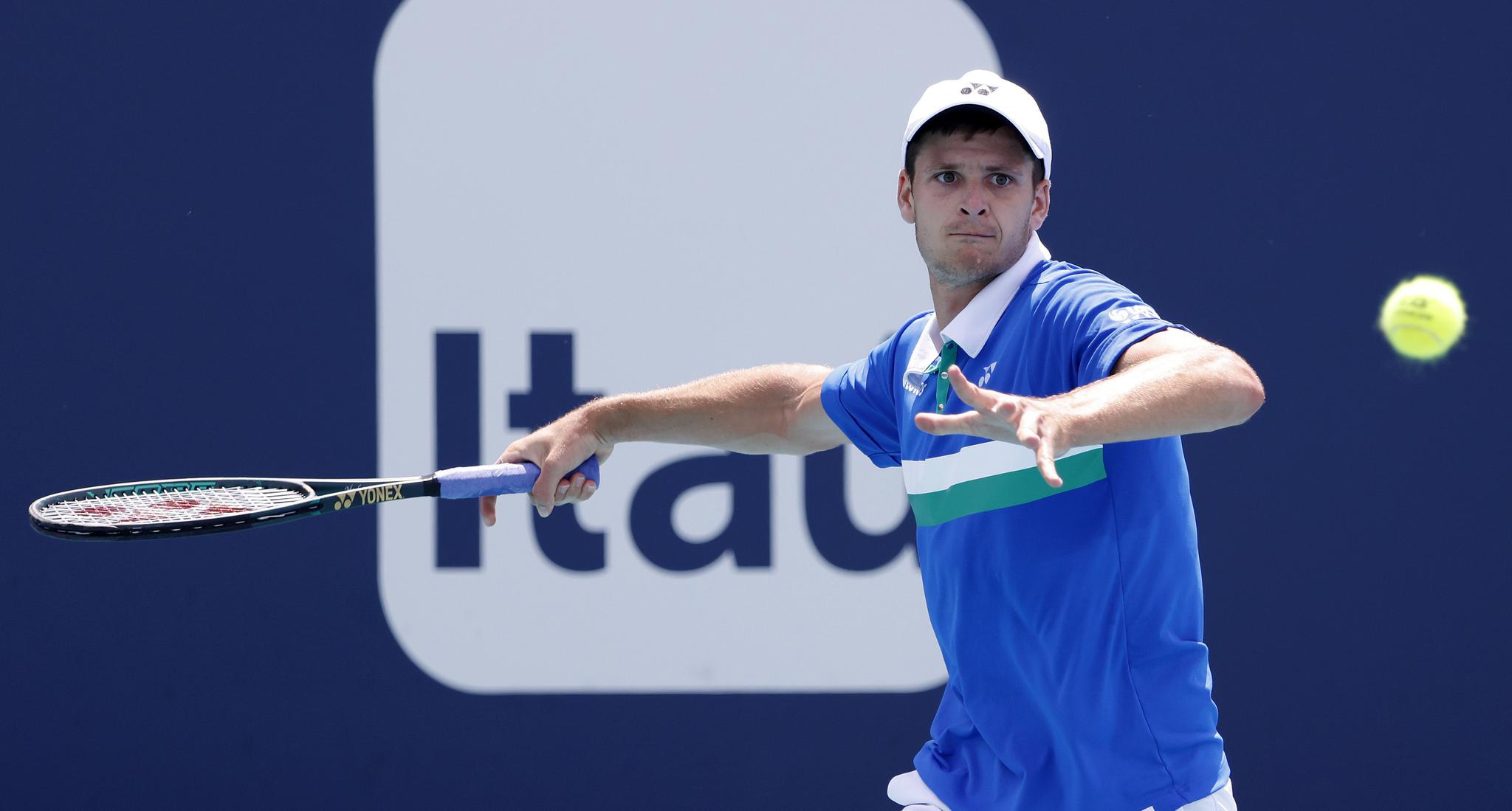 网球迈阿密公开赛胡尔卡奇夺得男单冠军