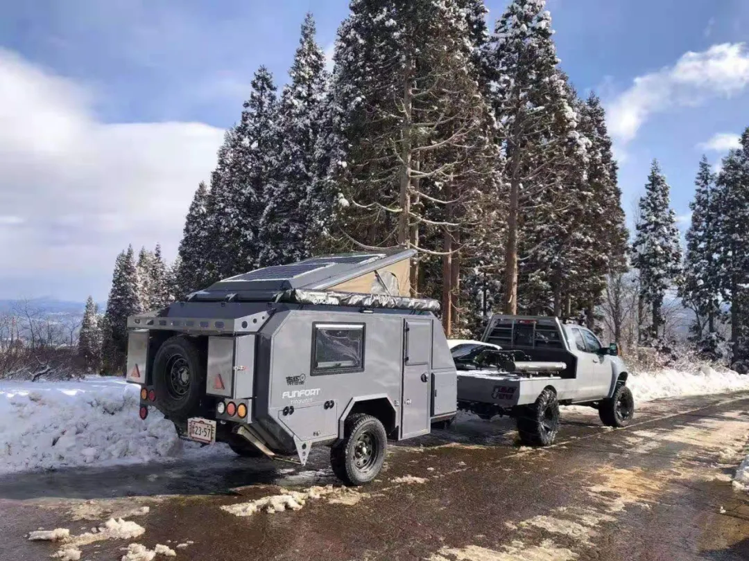 穿越四大无人区的国产拖挂房车,南极星用实力证实了其超强的越野性能