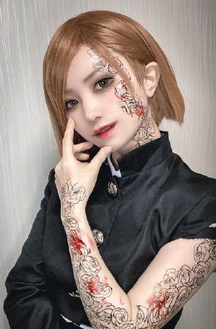 咒术回战大神cosplay野蔷薇神还原五条悟成大热门