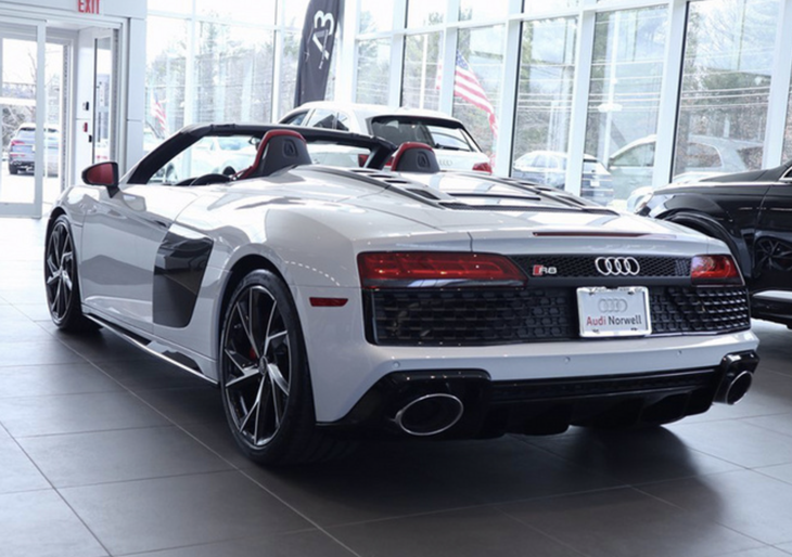 全新奥迪r8实拍图曝光未来将被纯电动车型取代