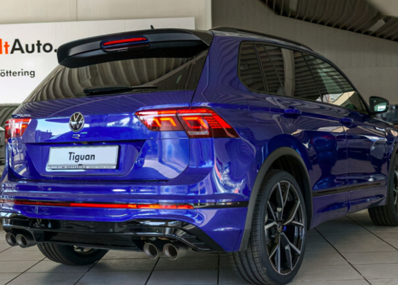 低调但惹不起!蓝针大众途观r实车现身,性能比肩高尔夫r