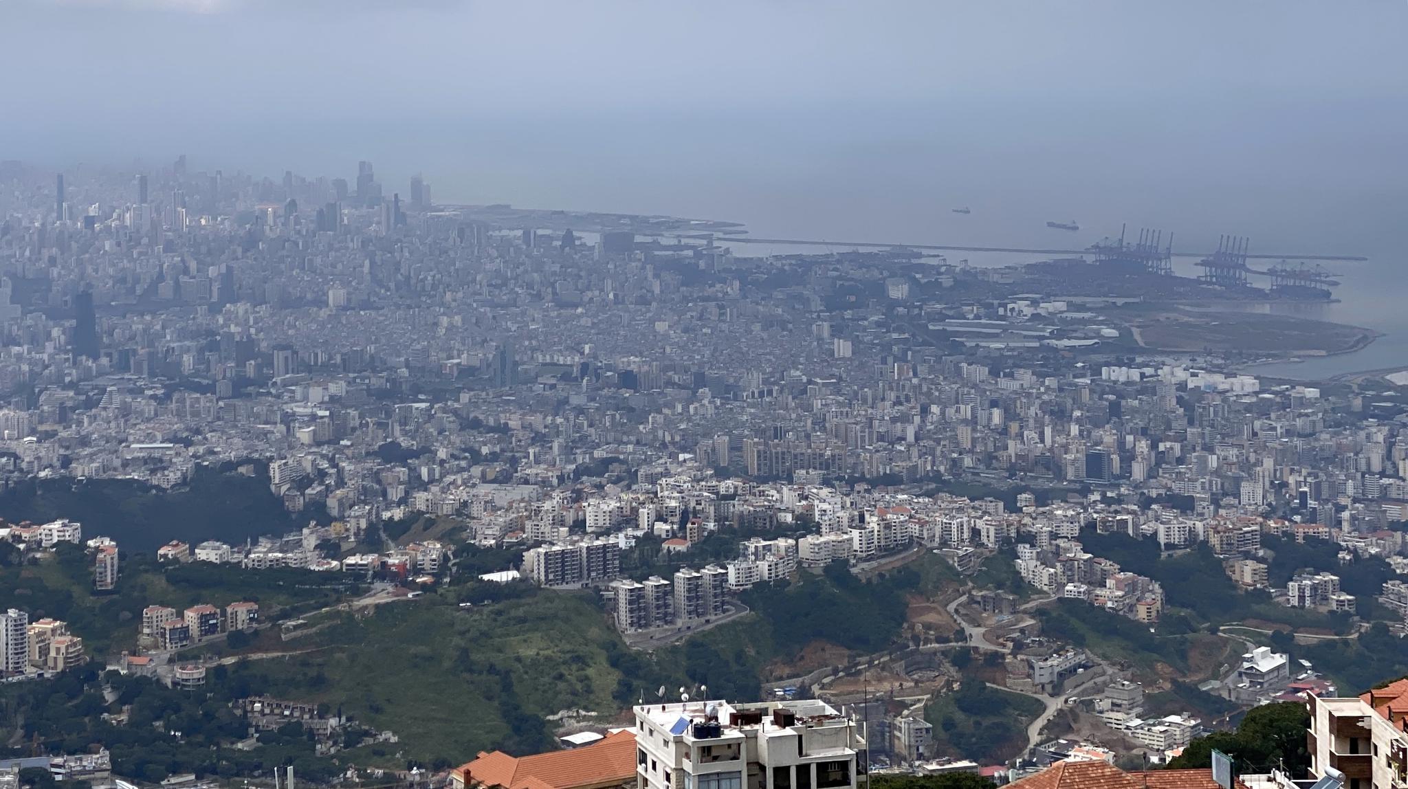 鸟瞰贝鲁特|贝鲁特_新浪新闻