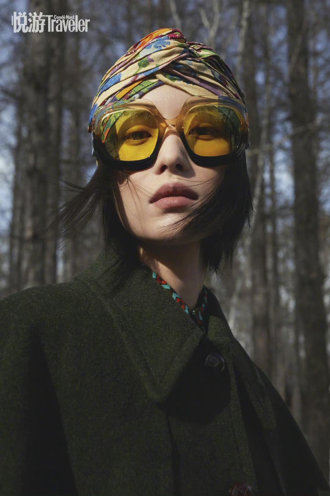 倪妮悦游5月刊封面大片异国情调别样风情