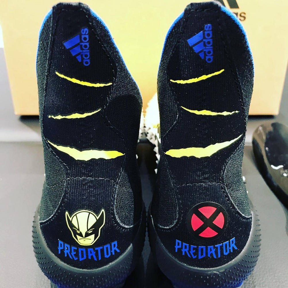 adidasmarvelpredatorfreak足球鞋实物曝光