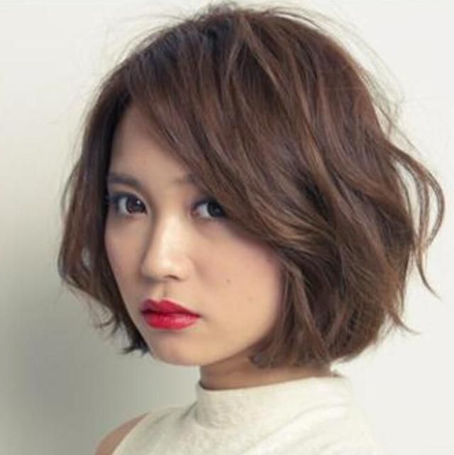 9款大脸圆脸适合发型女换上气质太好了