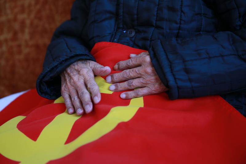 河北省金融摄影家协会走访慰问老党员田顺心