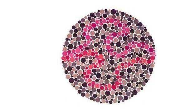 下面4张色盲测试图,第1张很简单,看不懂就与驾照无缘