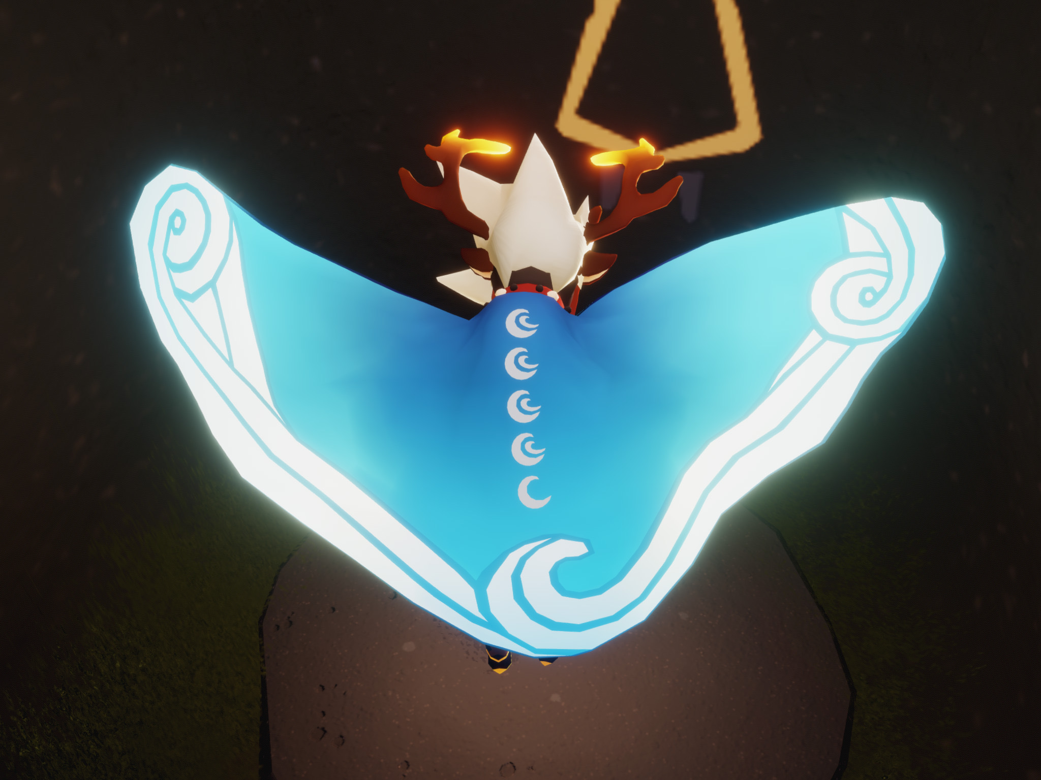 光遇绿芽斗篷有望返场测试服上线海浪斗篷白边真晃眼