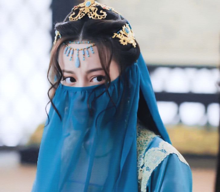 迪丽热巴长歌行造型遭吐槽换上胡服戴面纱吴磊都看呆了