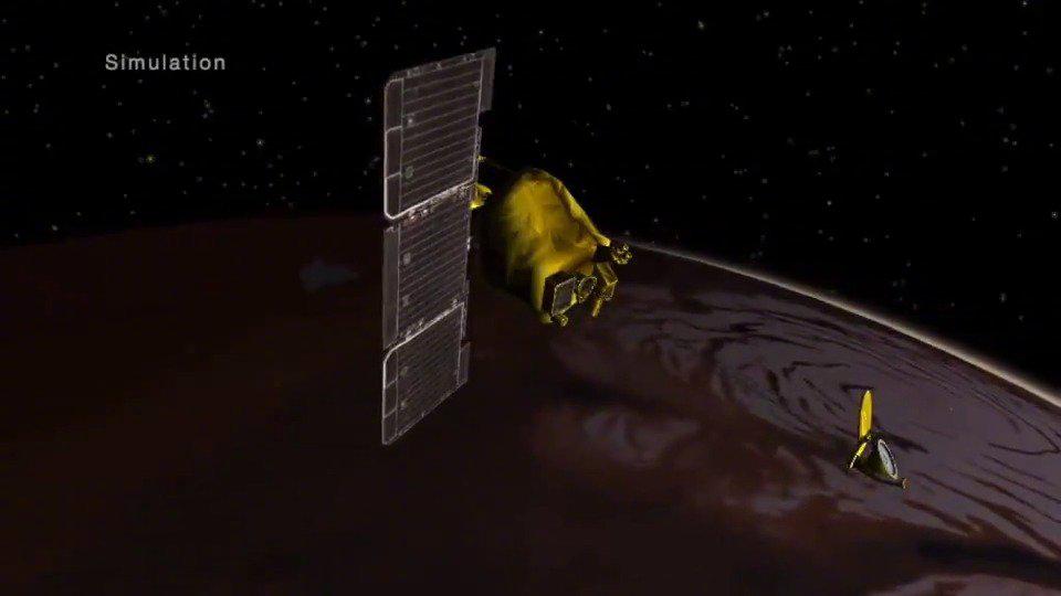 2001年4月7日,nasa的2001火星奥德赛探测器发射升空