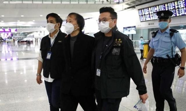 郭永鸿由于疫情之故被迫回到香港,刚一到港,便在机场被捕.