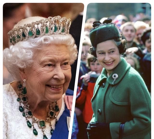 英王室的祖母绿首饰,怪不得戴妃喜欢这套珠宝,原来和查尔斯有关