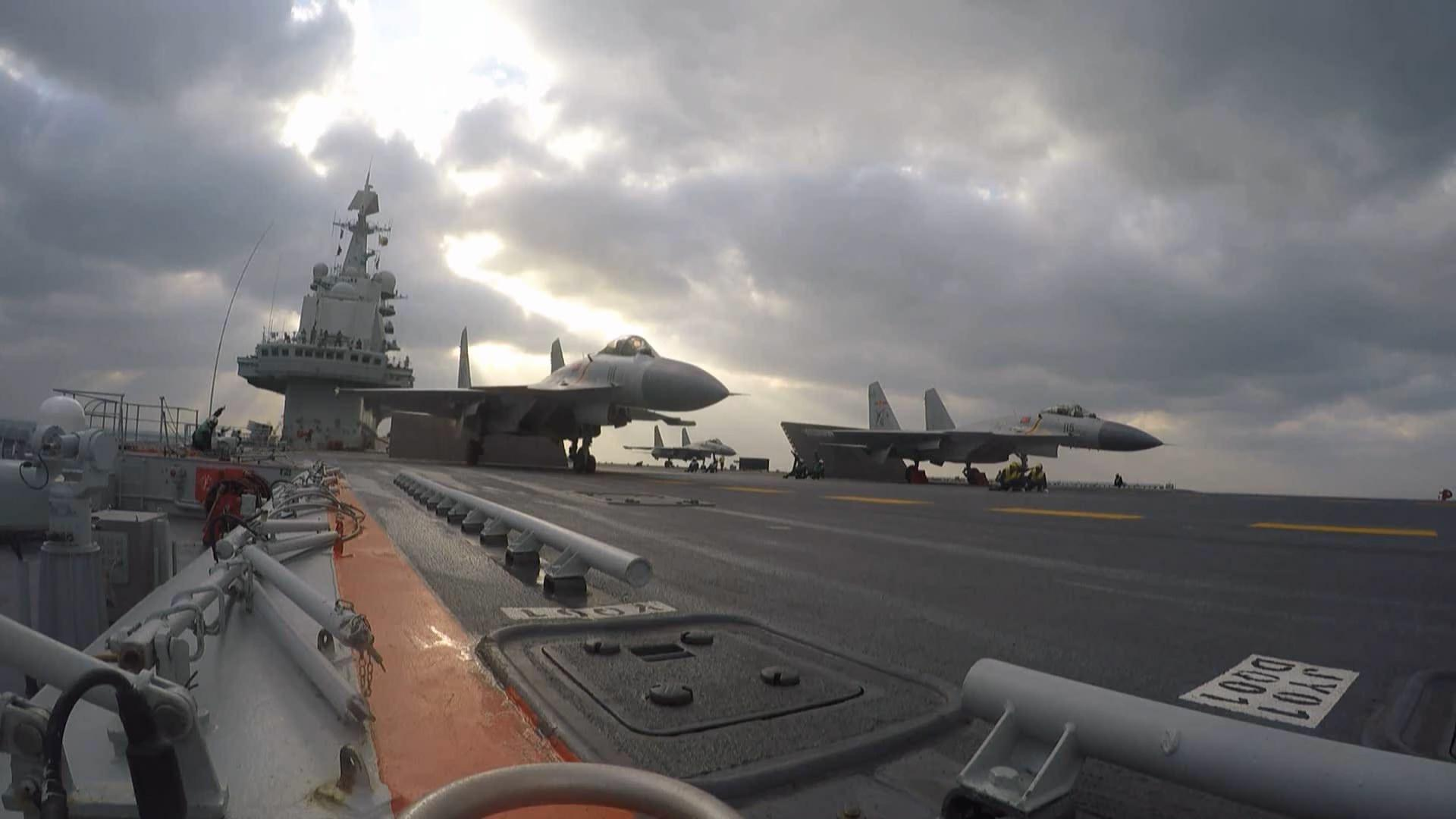 直逼世界顶尖水平辽宁舰战斗群震撼亮相美感慨实力不容小觑