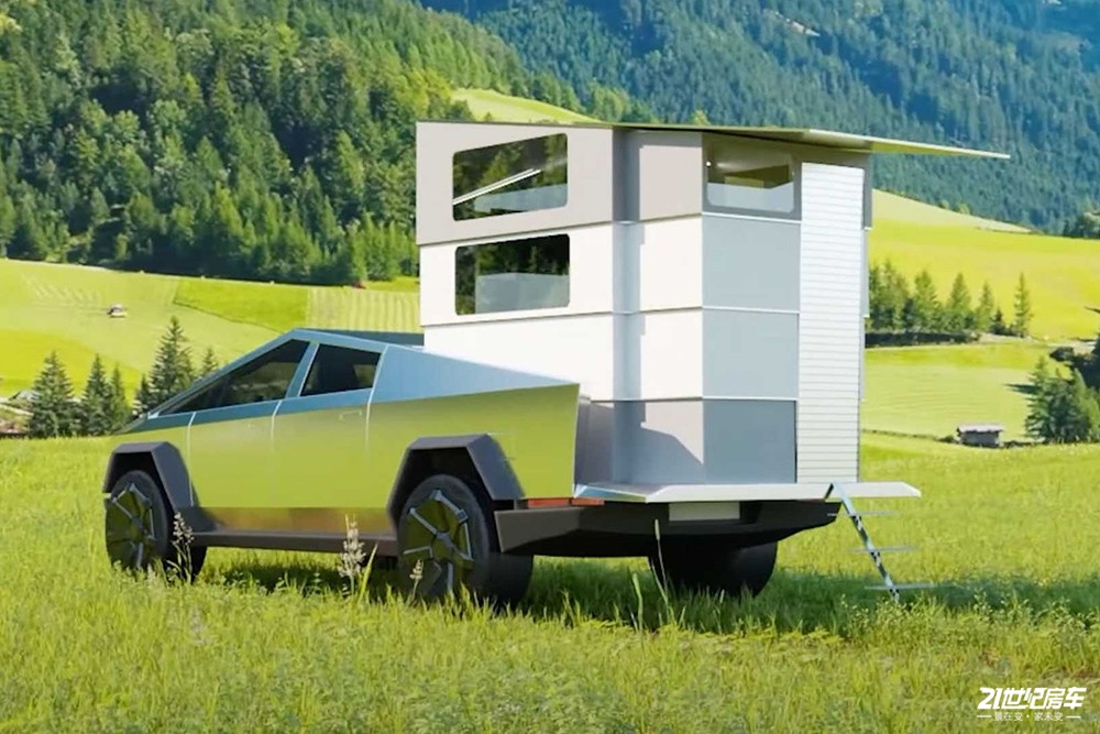 别等小米房车了!特斯拉四层折叠房车已经开始预订,都是黑科技