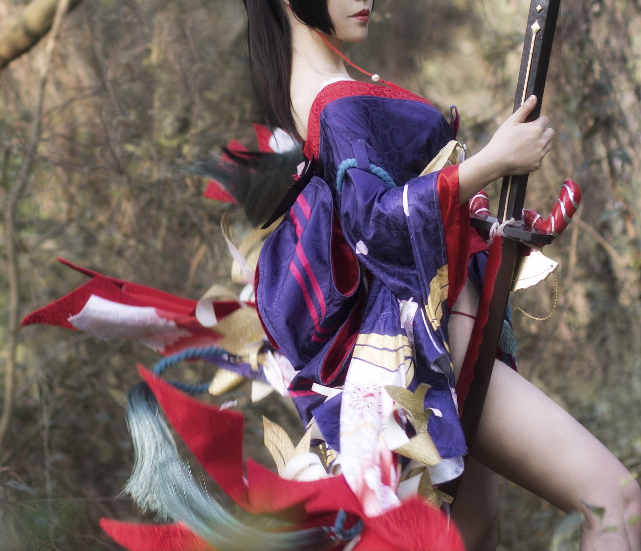 妖刀姬cosplay 这把刀,正在呼唤我.