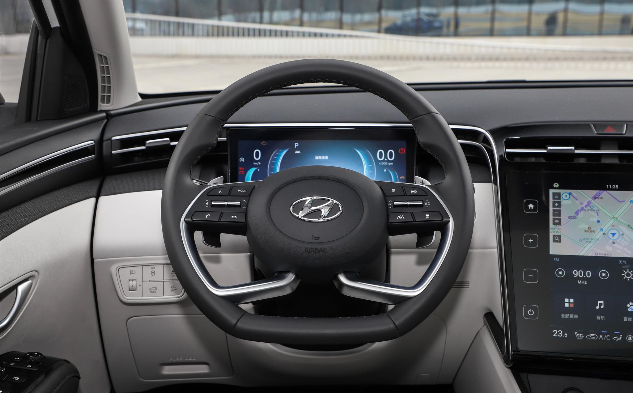 今年4月上市,北京现代新途胜l,200马力配干式7dct