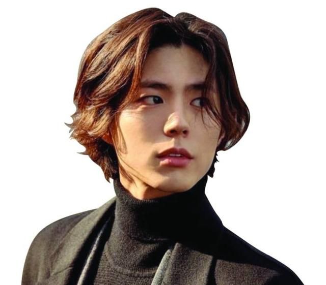 韩式发型男长发图片