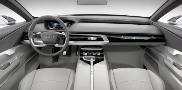 全新奥迪a9亮相车长53米奢华内饰飞机驾驶舱37秒破百