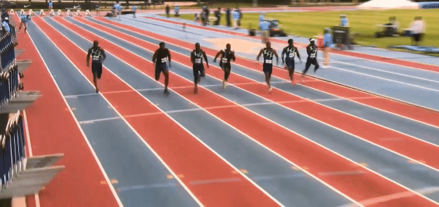 9秒9839岁百米巨星获亚军破十跨度达18年比苏炳添快007秒