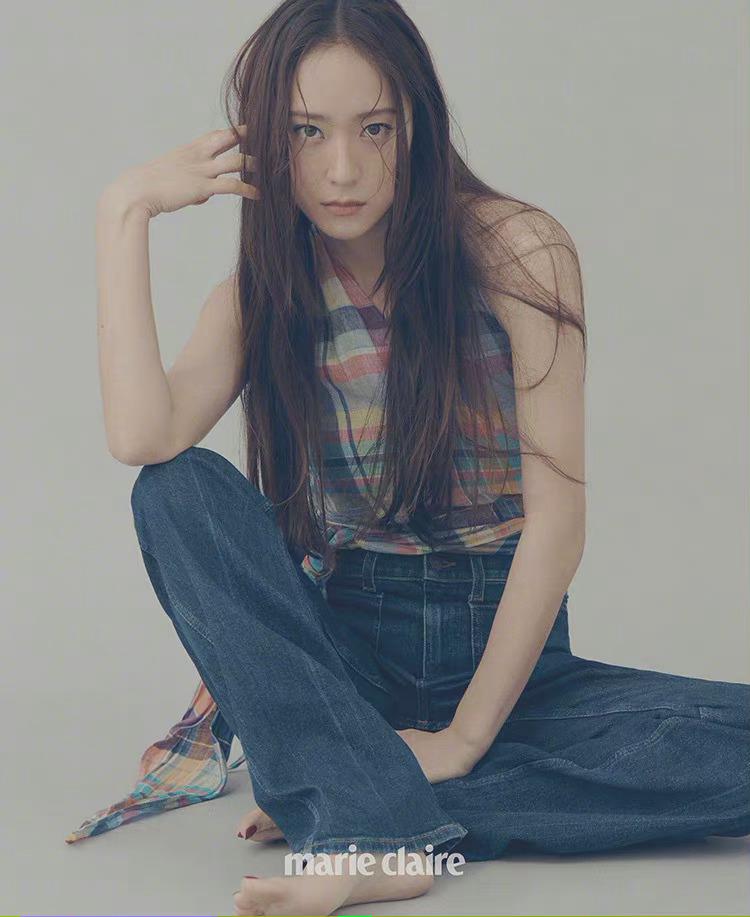 郑秀晶marieclairekorea四月刊封面画报