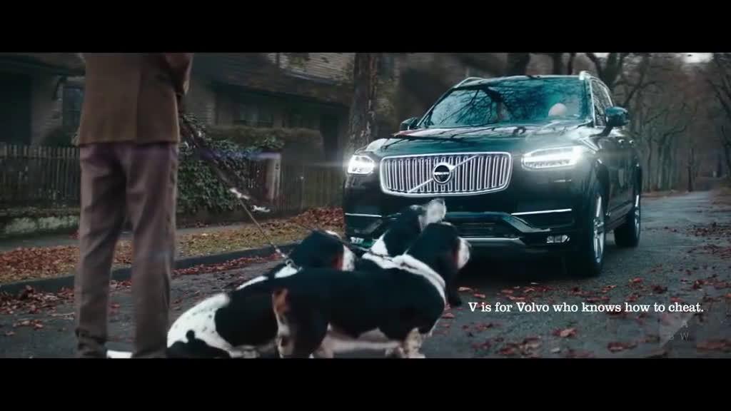 沃尔沃xc90创意广告