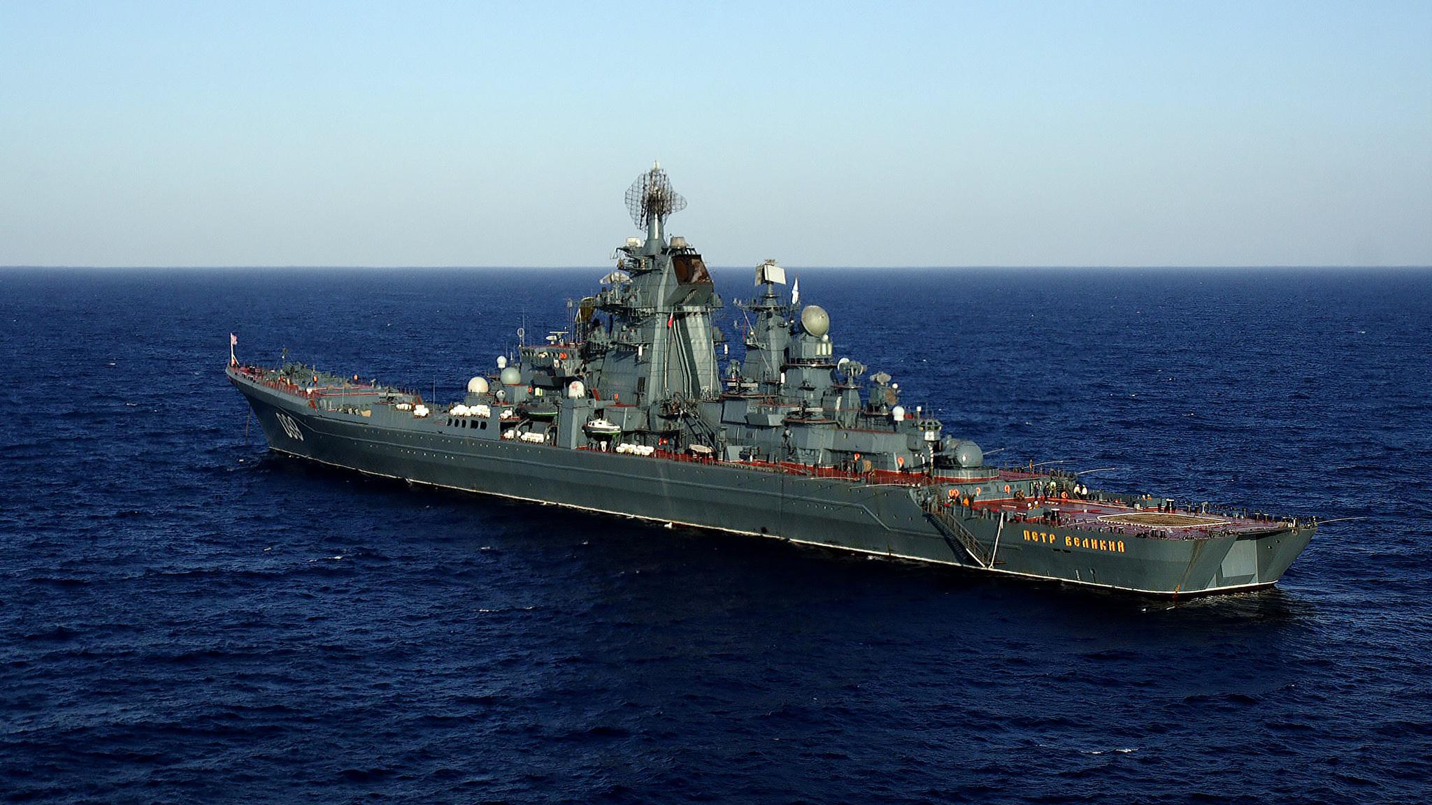 基洛夫级巡洋舰高清图片