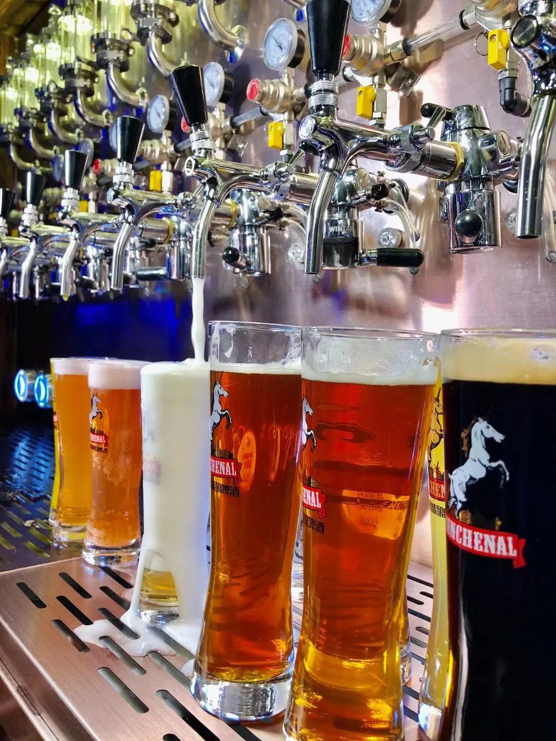 慕尼黑精酿啤酒清吧朝阳区前进大街2255号没有喧嚣的环境,也没有嘈杂