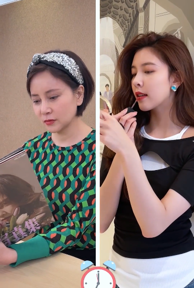 何泓姗妈妈鄢琳何泓姗在微博上晒出了妈妈年轻时的旧照和现在的母女
