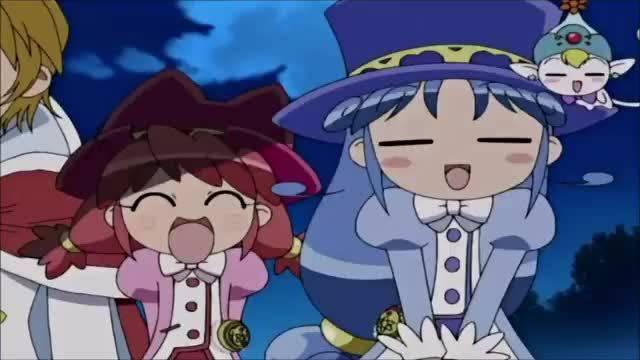 推上看到这个双子星公主片段,小时候看这个动画