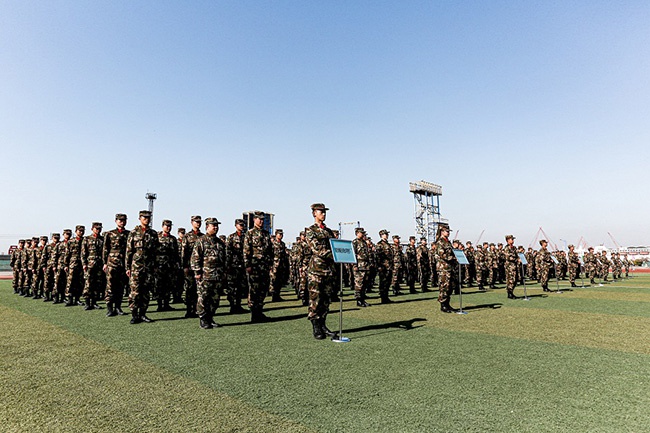 辽宁海警局举办2021年度群众性业务竞赛活动