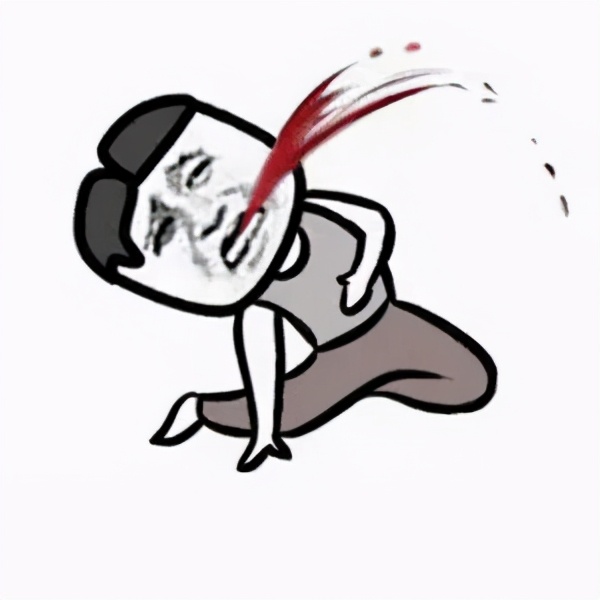 影视剧花式吐血,有人似喷泉,有人似吐痰,只有晓明吐血像笑话