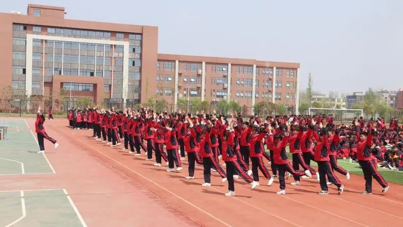 朱寨镇中心学校新校区图片