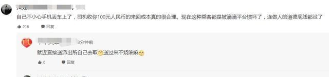 网友齐怼女失主! 手机落滴滴车上司机称送还要收100元, 她不想给休闲区蓝鸢梦想 - Www.slyday.coM