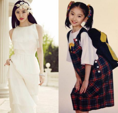 景甜6岁可爱杨幂4岁也可爱沈腾有我5岁时可爱