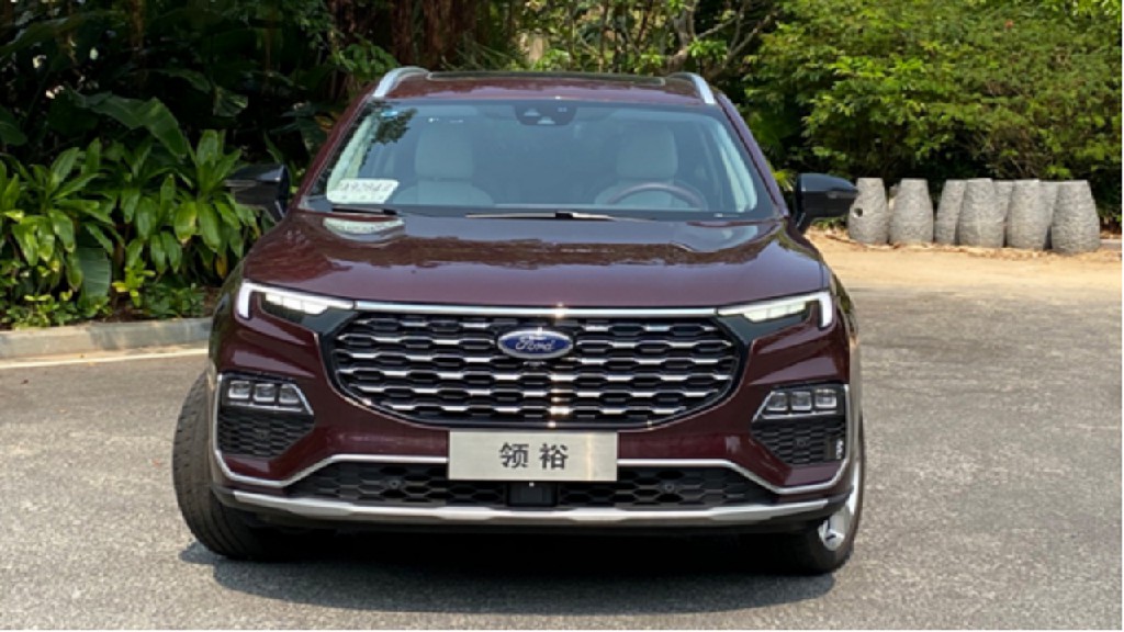 福特领裕5座,7座版 将在4月19日上市