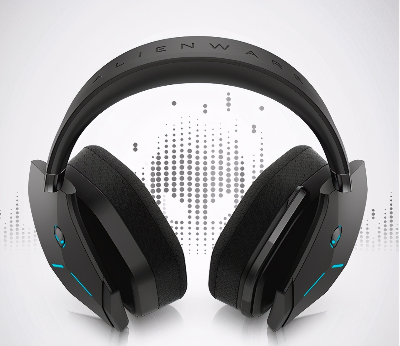 首款推出的无线耳机,其性能先不说,就从外观来看,采用了alienware家族