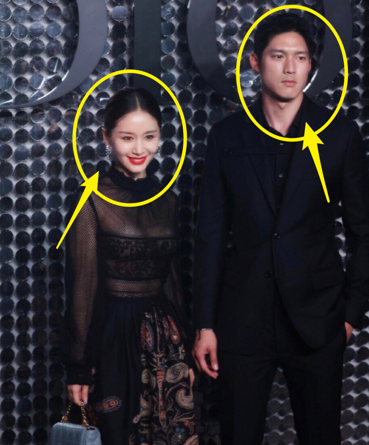 都说王子文不到一米六,和吴永恩牵手走红毯时,真实