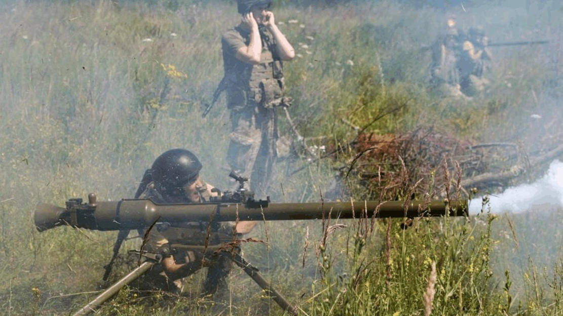 图为乌克兰内战