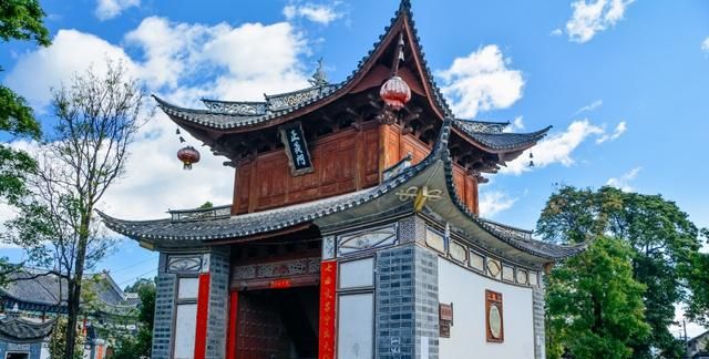 千百年来云南白族历史文化名镇,被老舍称赞为奇迹