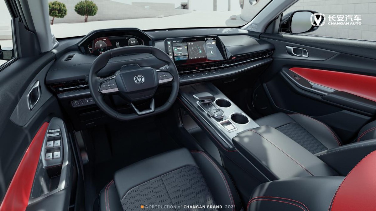 上海车展首发 长安cs55plus内饰官图曝光