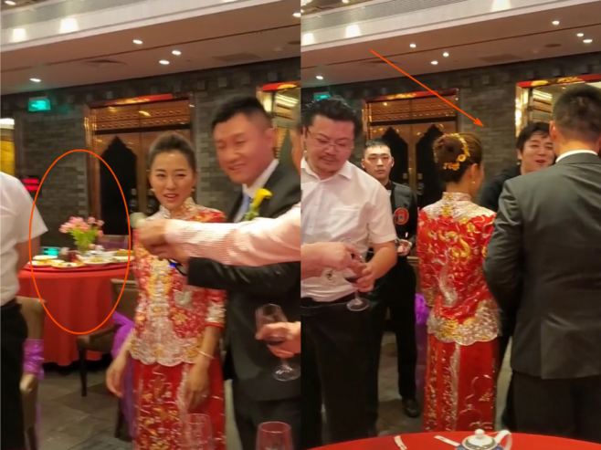 39岁大婚娶甜美娇妻,在酒店大厅摆酒席|罗旭|央视主持人|娇妻_新浪